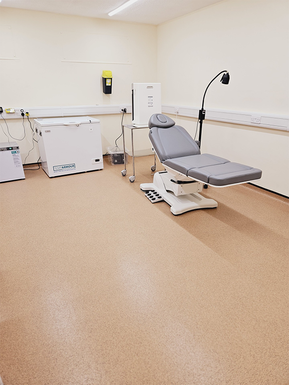 Forsight House treatment room
